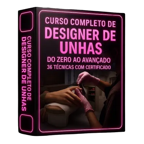 Curso Completo de Designer de Unhas - Black Friday